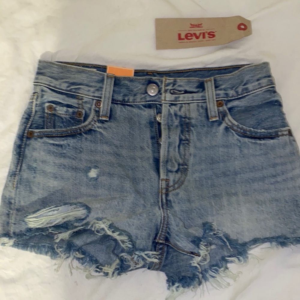 Levi's 501 size 23 jean shorts BRAND NEW